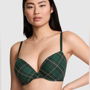 PINK WEAR EVERYWHERE PUSH-UP BRA, NWT.